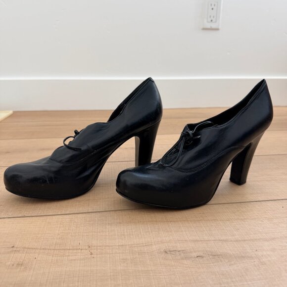 Witchy Vintage Nine West platform Booties sz 9.5 - Picture 2 of 5